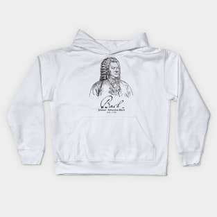 Bach,German,musician,Classical Kids Hoodie